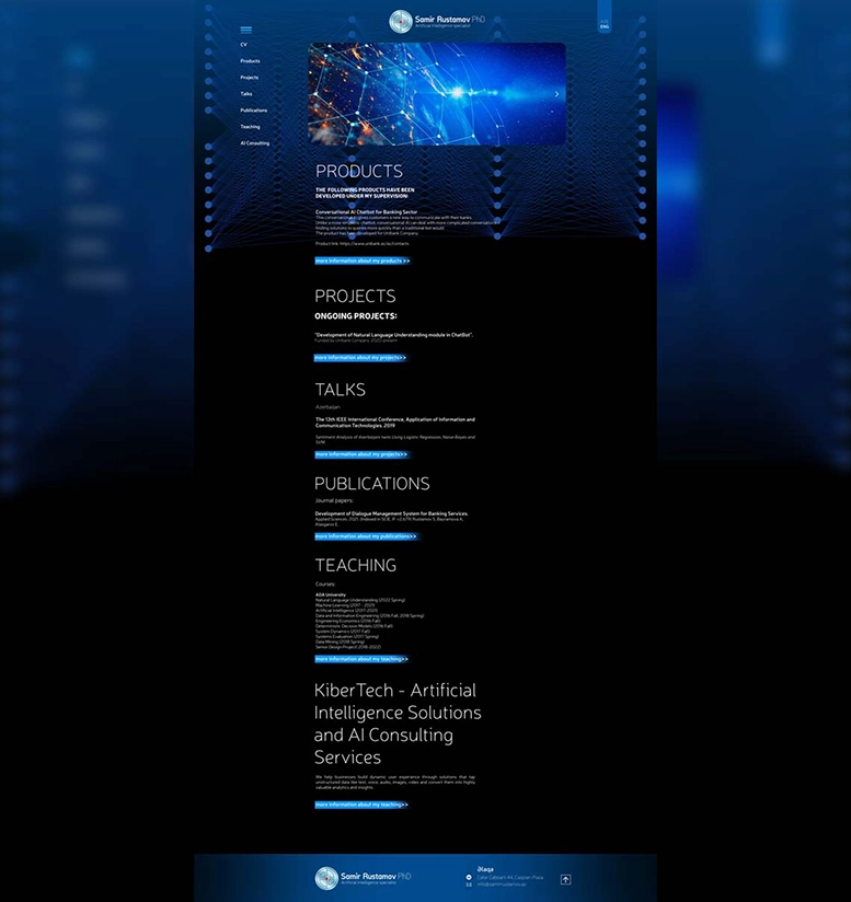 Kurumsal Özel Tasarımı Web Sitesi